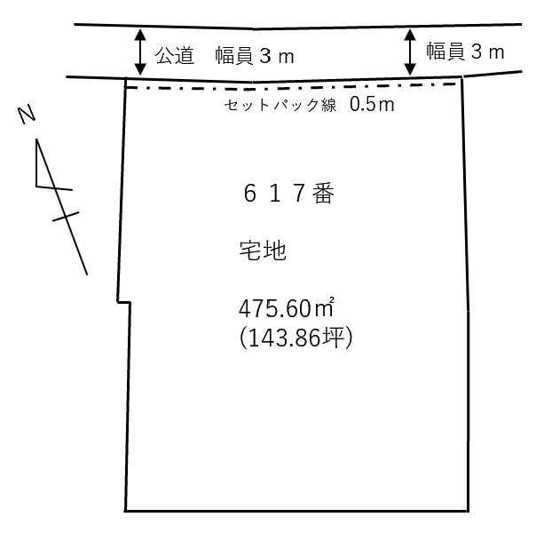 野洲市五条　住宅用地-03